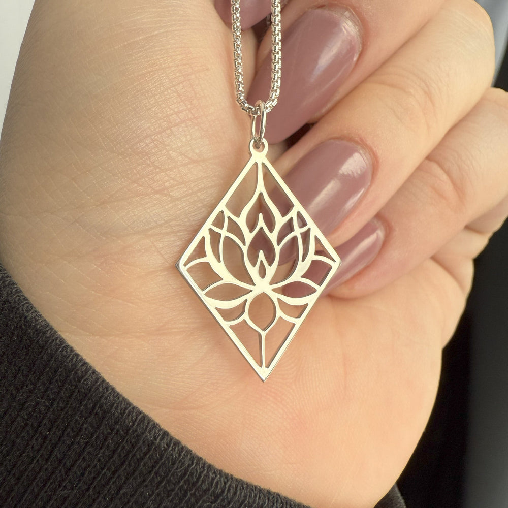 Lotus Pendant - Solaris Forge